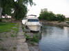 Rugged docking conditions at Henry, IL