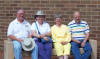 L-R: Keith and Sharon Hawks, Lola and Larry Huggins